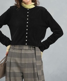 URBAN RESEARCH ROSSO WOMEN | コンパクトベロアカーディガン(カーディガン/ボレロ)