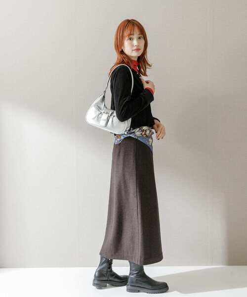 URBAN RESEARCH ROSSO WOMEN（アーバンリサーチ　ロッソ）の「コンパクトベロアカーディガン（カーディガン/ボレロ・レディース・ゴールド/レッド/ブラック・FREE）」の14枚目の写真