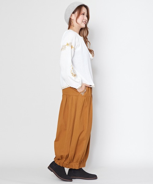 チャイハネ(チャイハネ)の「【チャイハネ】ノマベタックバルーンパンツ(その他パンツ・レディース・マスタード/ホワイト/ブラック・FREE)」の19枚目の写真