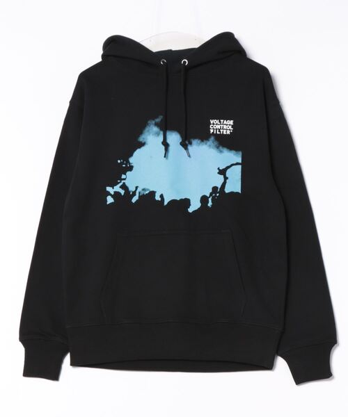 パーカー VOLTAGE CONTROL FILTER/ヴォルテージコントロールフィルター/Milling Wool Knit Hoodie レディー パーカー VOLTAGE CONTROL FILTER/ヴォルテージコントロール