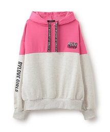 切り替えパーカー