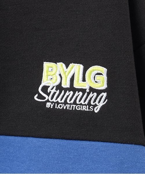 by LOVEiT（バイラビット）の「切り替えパーカー（パーカー・キッズ・ピンク/ラベンダー/オフホワイト/ブラック・160cm/150cm/140cm/130cm/120cm）」の9枚目の写真