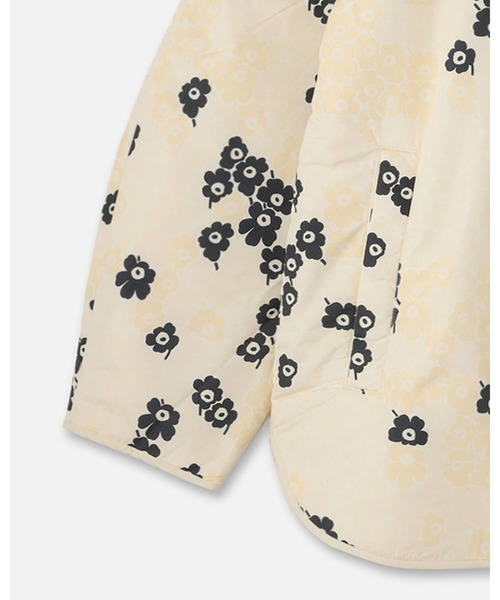 marimekko(マリメッコ)の「Unikko /Ae Sanny Pikkuinen coat(ノーカラーコート・レディース・クリーム・X-SMALL/SMALL/MEDIUM)」の4枚目の写真