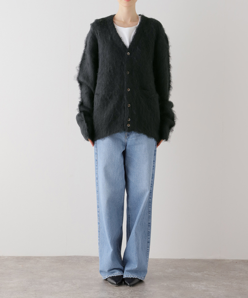 OBEY(オベイ)の「【OBEY / オベイ】 PATRON CARDIGAN 151010025(ニット/セーター・レディース・グリーン/ブラック・SMALL)」の12枚目の写真