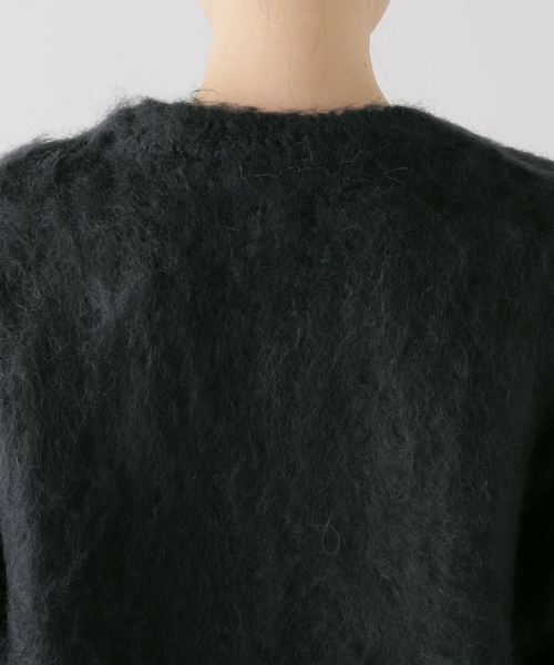 OBEY(オベイ)の「【OBEY / オベイ】 PATRON CARDIGAN 151010025(ニット/セーター・レディース・グリーン/ブラック・SMALL)」の7枚目の写真