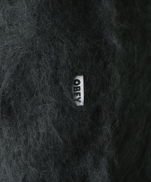 OBEY(オベイ)の「【OBEY / オベイ】 PATRON CARDIGAN 151010025(ニット/セーター・レディース・グリーン/ブラック・SMALL)」の16枚目の写真