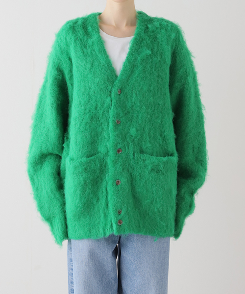 OBEY(オベイ)の「【OBEY / オベイ】 PATRON CARDIGAN 151010025(ニット/セーター・レディース・グリーン/ブラック・SMALL)」の21枚目の写真