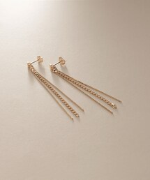 COCOSHNIK｜ココシュニックのピアス（両耳用）（ゴールド/金色系