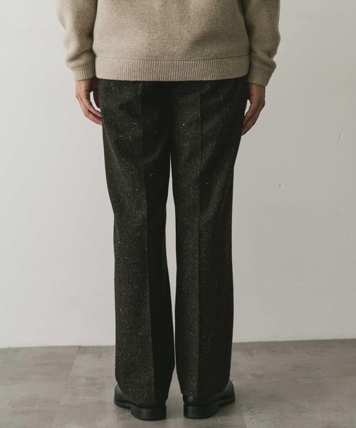 URBAN RESEARCH DOORS(アーバンリサーチドアーズ)の「ウールブレンドネップワンタックパンツ(その他パンツ・メンズ・ブラウン系その他/グレー系その他・MEDIUM/LARGE)」の18枚目の写真