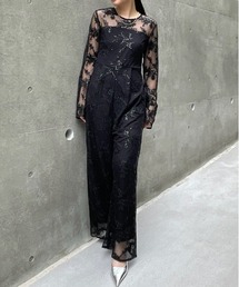 SPANGLE LACE ROMPERS