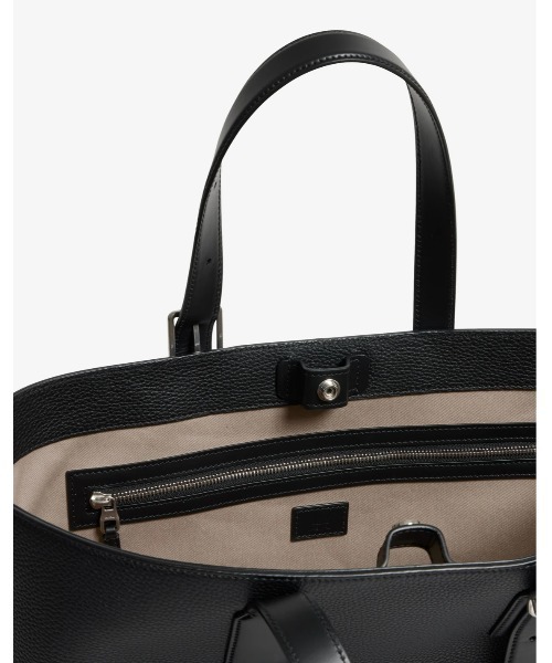 dunhill(ダンヒル)の「1893 ハーネス イーストウエスト トートバッグ / 1893 HARNESS E/W TOTE, BLACK(トートバッグ・メンズ・ブラック・ONE SIZE)」の7枚目の写真
