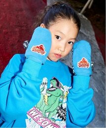 XLARGE KIDS（エクストララージキッズ）の「フリースミトン（手袋・キッズ）」