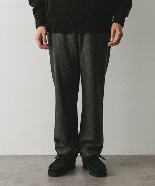 URBAN RESEARCH DOORS（アーバンリサーチドアーズ）の「ウールブレンドヘリンボーンタックパンツ（その他パンツ・メンズ・ブルー系その他/ブラウン系その他/グレー系その他・MEDIUM/LARGE）」の19枚目の写真