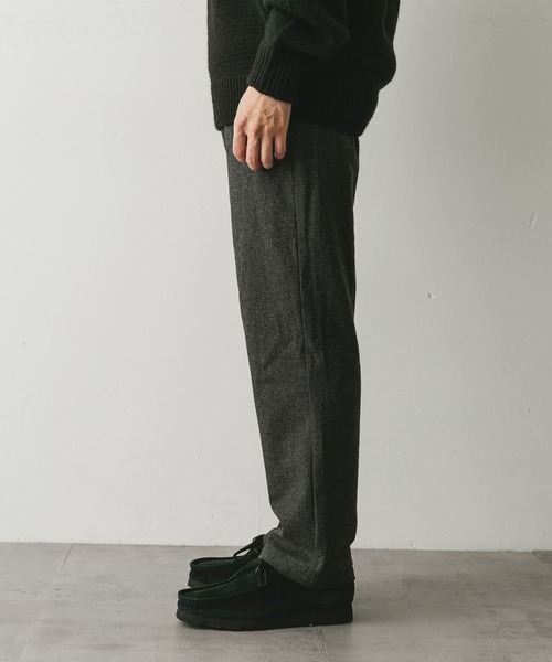 URBAN RESEARCH DOORS（アーバンリサーチドアーズ）の「ウールブレンドヘリンボーンタックパンツ（その他パンツ・メンズ・ブルー系その他/ブラウン系その他/グレー系その他・MEDIUM/LARGE）」の20枚目の写真