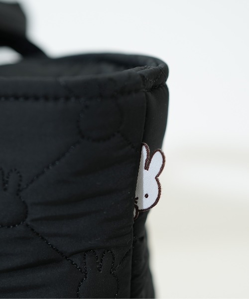 Miffy（ ミッフィー）の「【miffy/ミッフィー】 チャーム付き トートバッグ（L）（トートバッグ・レディース・ブラック/アイボリー/グレイッシュベージュ・FREE）」の12枚目の写真