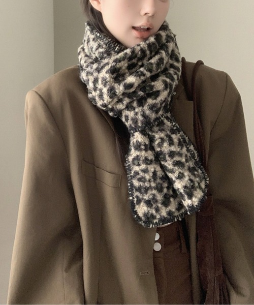 レオパードストール（マフラー）｜AMAJI（アマジ）のファッション通販  