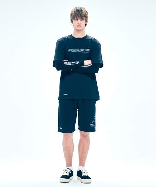 VIRGOwearworks（ヴァルゴウェアワークス）の「Athletic shorts（その他パンツ・メンズ・ブラック×ホワイト/ブラック系その他・2/4/3/5）」の14枚目の写真