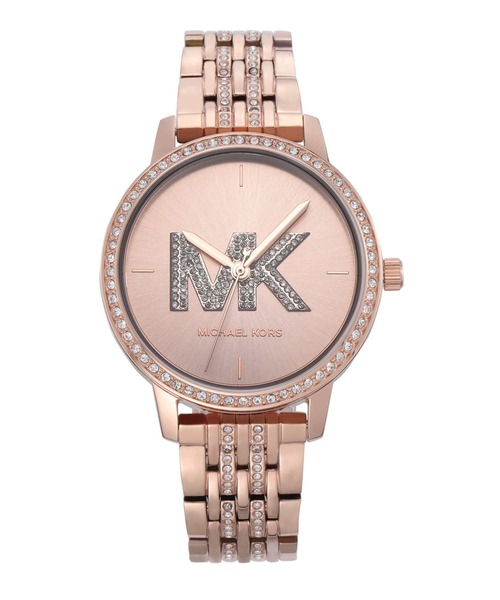 MICHAEL KORS(マイケルコース)の「マイケル・コース 腕時計 レディース アナログ ステンレス MK4372(アナログ腕時計・レディース・ピンクゴールド・FREE)」の1枚目の写真