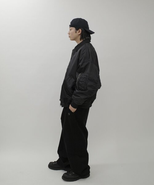 Sourcream（サワークリーム）の「【Sourcream/サワークリーム】 CWUフライトジャケット（ブルゾン・メンズ・チャコールグレー/ブラック/カーキ・FREE）」の11枚目の写真