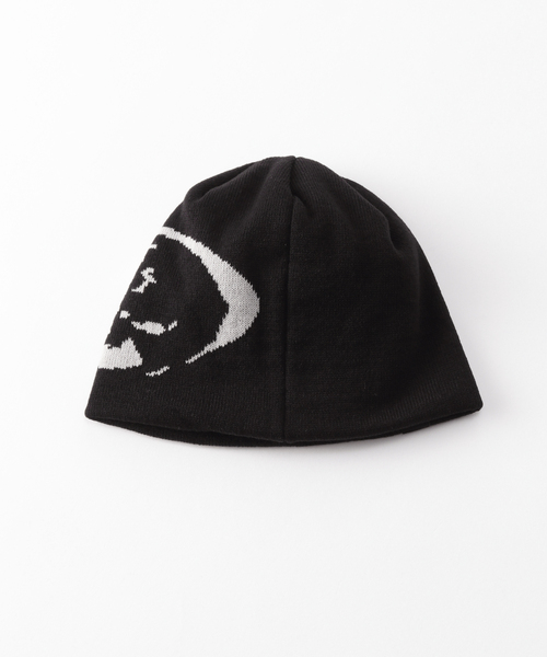 LMCの「【LMC / エルエムシー】UNCUFFED BEANIE_SPIRAL（ニットキャップ/ビーニー・メンズ・ブラック/チャコールグレー・FREE）」の3枚目の写真