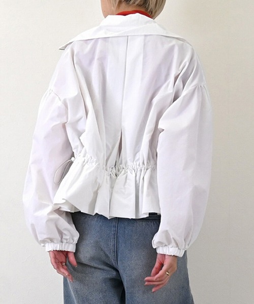 ナイロンタフタギャザーブルゾン（MA-1）｜STYLEBLOCK（スタイルブロック） pattayablatt.com