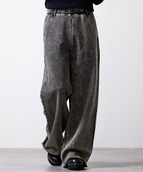 ワンピなど最旬ア！ Weight CLEL】Heavy Vintage Pants Sweat Design パンツ
