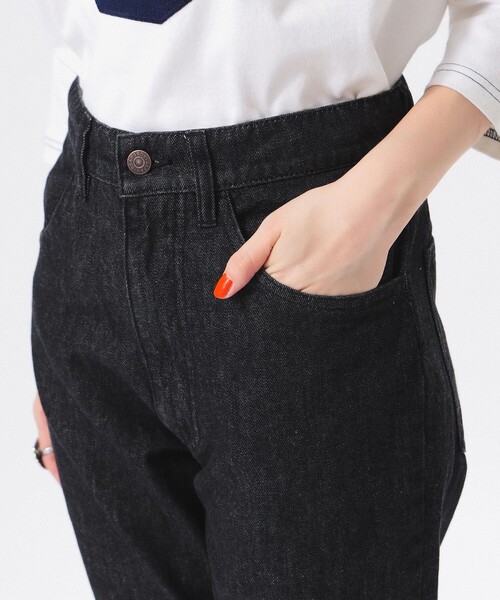 BEAMS BOY（ビームスボーイ）の「フレア デニム パンツ（デニムパンツ・レディース・インディゴブルー/ブラック・2/1/0）」の19枚目の写真