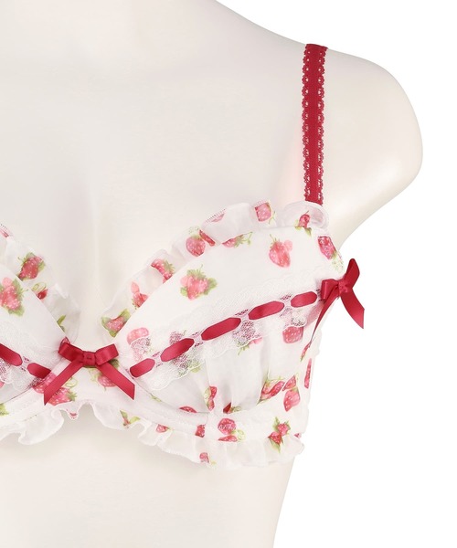 キューティーストロベリーブラジャー&ショーツセット（ブラ