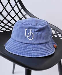 UNIVERSAL OVERALL（ユニバーサルオーバーオール）の「UNIVERSAL OVERALL UOロゴ刺繍 ピグメント バケットハット（ハット・メンズ）」