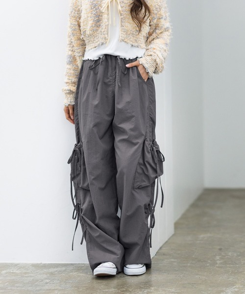 セール】リボンカーゴパンツ/AND YUA ANY/319419（カーゴパンツ