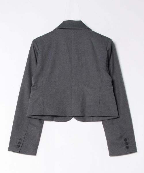 TINA：JOJUN（ティーナジョジュン）の「コンパクト テーラードジャケット TINA：JOJUN（テーラードジャケット・レディース・グレー/ネイビー・M）」の16枚目の写真