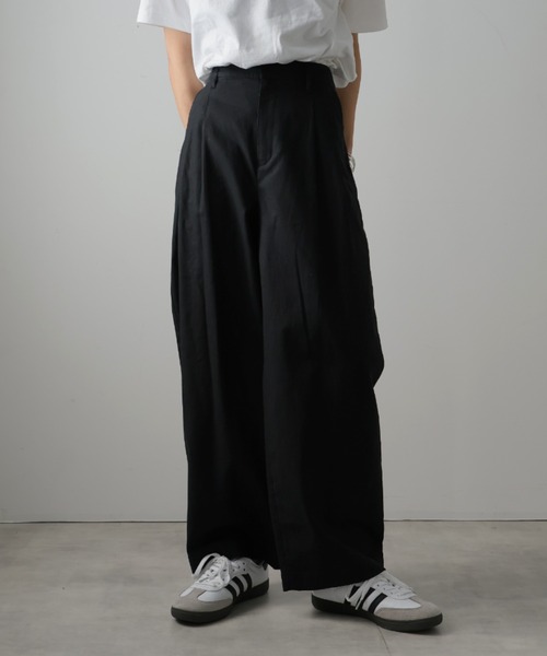 セール】ツータックワイドストレートパンツ（その他パンツ