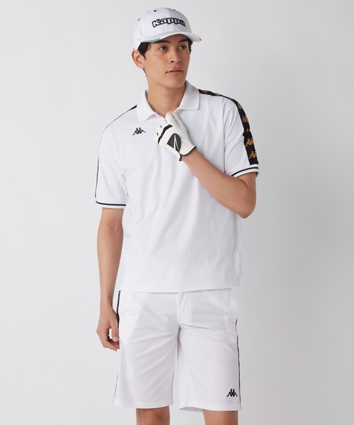 Kappa(カッパ)の「半袖ポロシャツ(ポロシャツ・メンズ・ブラック/レッド/ホワイト/ターコイズブルー・MEDIUM/LARGE/XX-LARGE/X-LARGE)」の5枚目の写真