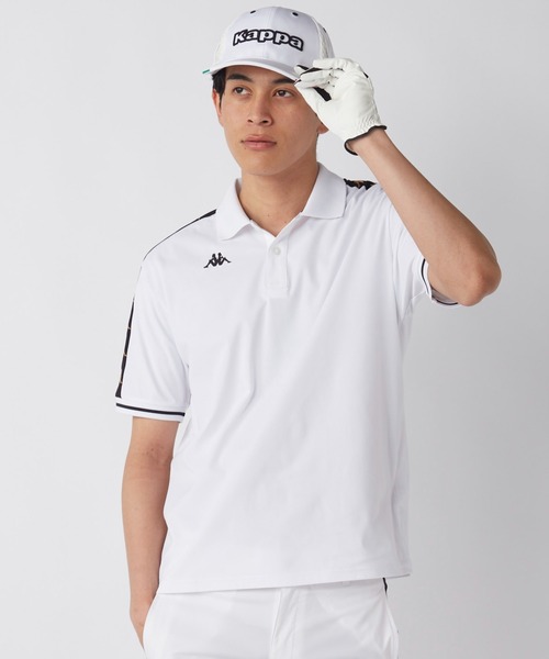 Kappa(カッパ)の「半袖ポロシャツ(ポロシャツ・メンズ・ブラック/レッド/ホワイト/ターコイズブルー・MEDIUM/LARGE/XX-LARGE/X-LARGE)」の6枚目の写真