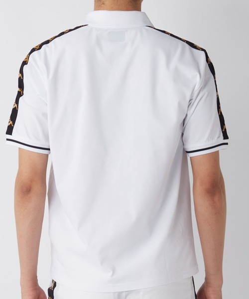 Kappa(カッパ)の「半袖ポロシャツ(ポロシャツ・メンズ・ブラック/レッド/ホワイト/ターコイズブルー・MEDIUM/LARGE/XX-LARGE/X-LARGE)」の8枚目の写真