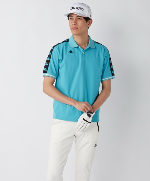 Kappa(カッパ)の「半袖ポロシャツ(ポロシャツ・メンズ・ブラック/レッド/ホワイト/ターコイズブルー・MEDIUM/LARGE/XX-LARGE/X-LARGE)」の18枚目の写真