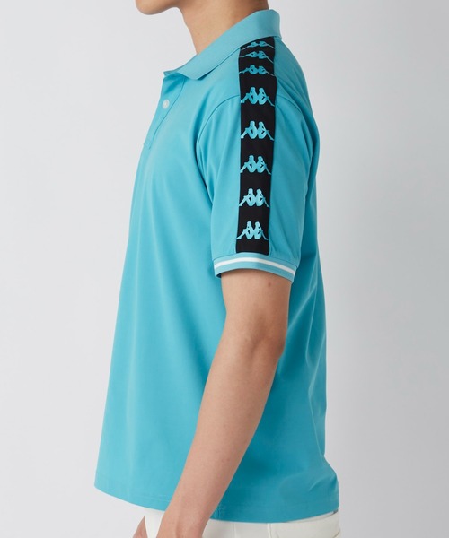 Kappa(カッパ)の「半袖ポロシャツ(ポロシャツ・メンズ・ブラック/レッド/ホワイト/ターコイズブルー・MEDIUM/LARGE/XX-LARGE/X-LARGE)」の20枚目の写真