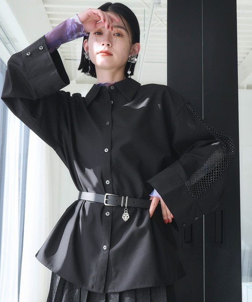 メッシュキリカエビッグシャツ HARE ハレ 楽天市場】【SALE／20%OFF】メッシュキリカエビッグシャツ HARE