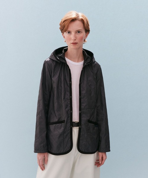 LAVENHAM(ラベンハム)の「Unwadded Craydon Womens / アンワディッド クレイドン ウィメンズ(その他アウター・レディース・ネイビー/ベージュ系その他/ブラック/ダークブラック・8/10/12/14/16/6)」の1枚目の写真