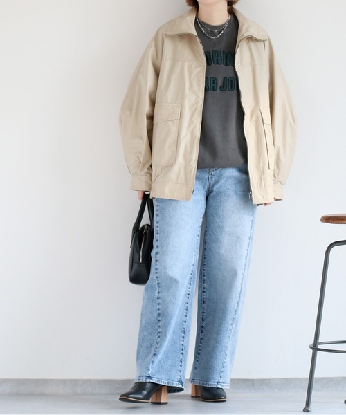 cepo(セポ)の「〈セットアップ対応〉16/10 サガラ刺繍スウェットプルオーバー(スウェット・レディース・チャコール/オフホワイト・M)」の18枚目の写真