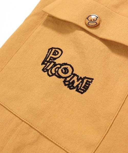 STUDIO PICONE(スタジオピッコーネ)の「刺繍ポケットジャンパースカート(ワンピース・レディース・ベージュ/オレンジ/ネイビー・M/L/LL)」の12枚目の写真