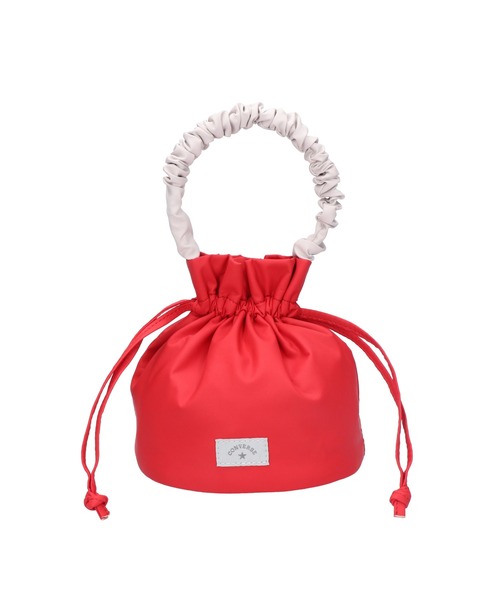 CONVERSE（コンバース）の「【CONVERSE/コンバース】FURILL MINI BAG フリルミニバッグ（ハンドバッグ・レディース・レッド/グリーン/ブルー/グレー・FREE）」の4枚目の写真