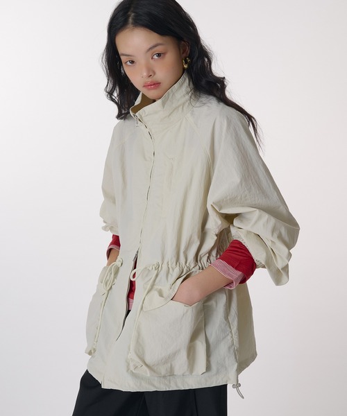 MUHET（ミュエータ）の「drawstring blouson / ドロストブルゾン