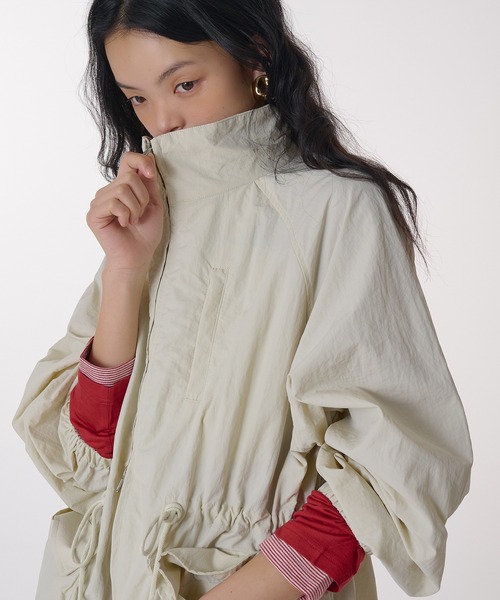 MUHET（ミュエータ）の「drawstring blouson / ドロストブルゾン