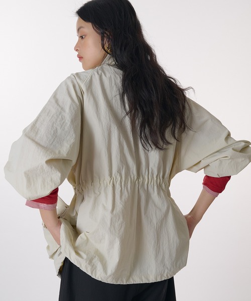 MUHET（ミュエータ）の「drawstring blouson / ドロストブルゾン
