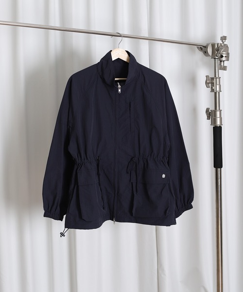 drawstring blouson / ドロストブルゾン（ナイロンジャケット