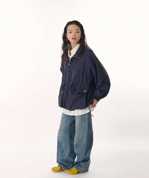 日本未入荷 drawstring ドロストブルゾン（ナイロンジャケット / blouson ジャケット・アウター