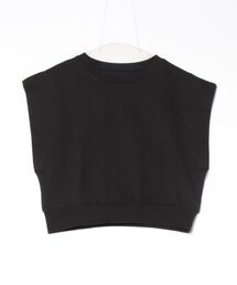 STYLEBLOCK | 裏毛フレンチスリーブショートプルオーバー(Tシャツ/カットソー)