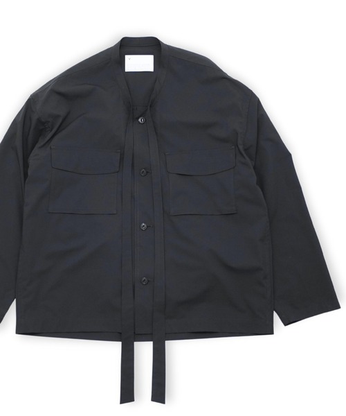 VOAAOV(ヴォアーブ)の「【VOAAOV】T/R TYPEWRITER Ribbon Shirt(シャツ/ブラウス・メンズ・チャコールグレー/グレー/ブラック/ベージュ・2/1)」の18枚目の写真