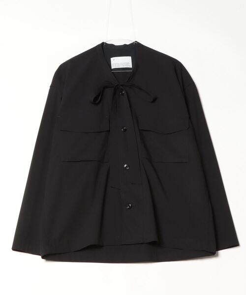 VOAAOV(ヴォアーブ)の「【VOAAOV】T/R TYPEWRITER Ribbon Shirt(シャツ/ブラウス・メンズ・チャコールグレー/グレー/ブラック/ベージュ・2/1)」の19枚目の写真